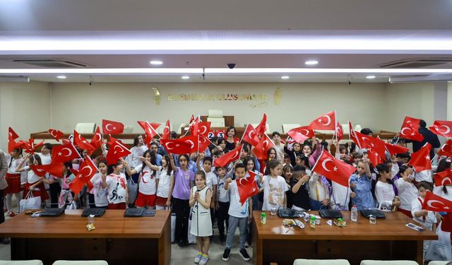 Karabağlar ‘da söz çocukların!