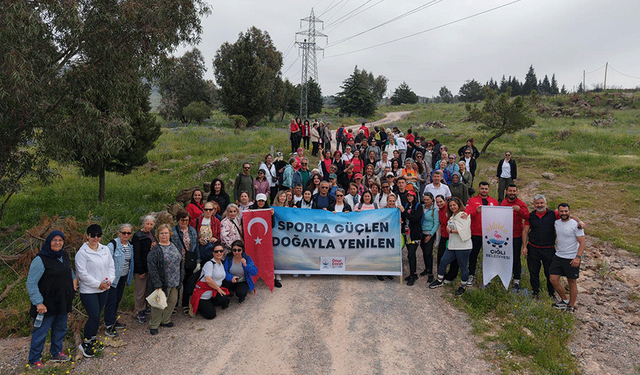 Çiğli’de sağlıklı yaşam yürüyüşü