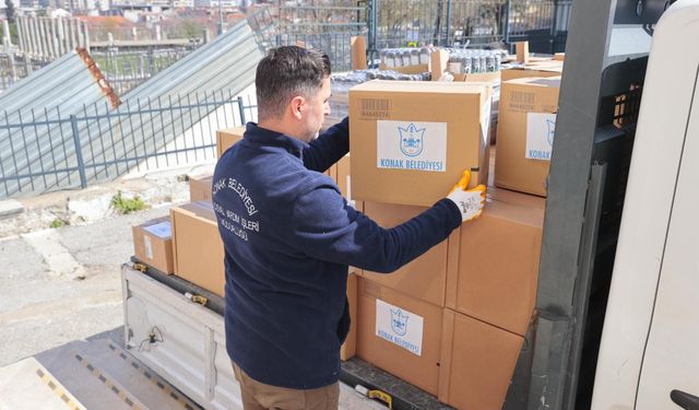 Konak’tan okullara ‘hijyenik’ destek