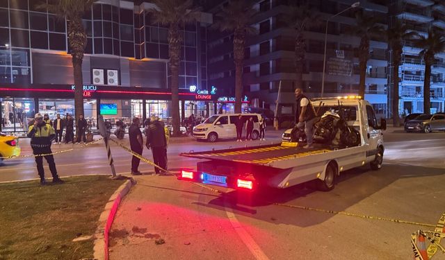 Genç motosikletlinin acı sonu!
