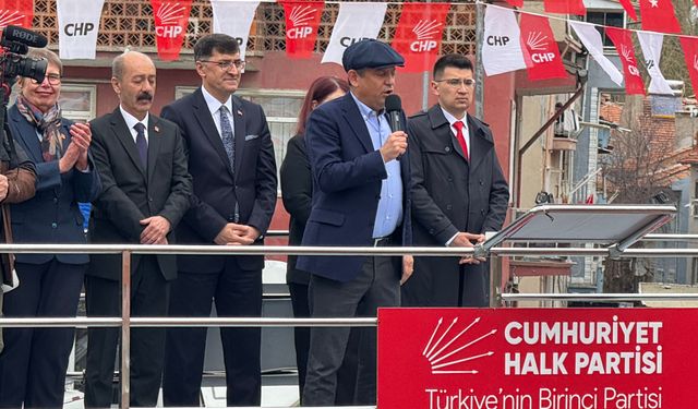 Özel, Kütahya'da konuştu: Cesaretin varsa sandığı koyalım!