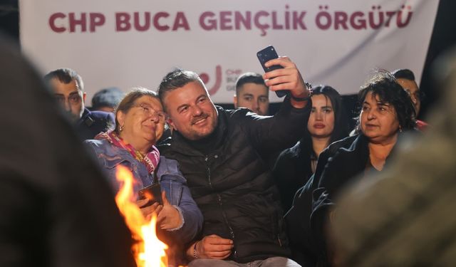 Başkan Duman Buca örgütüyle nöbette