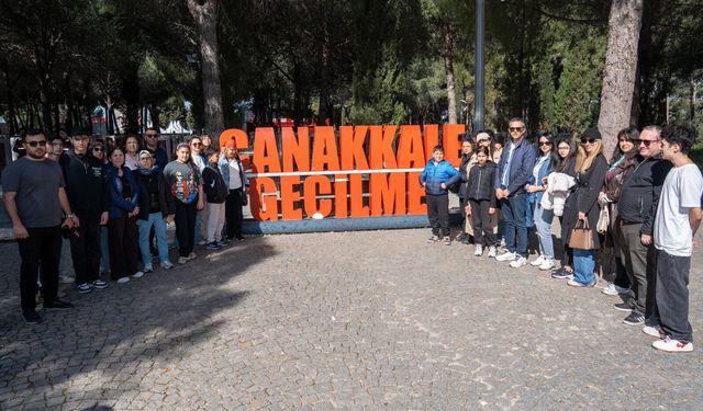 İzmir Cumhuriyet Başsavcılığı'ndan “Bir Destandır Çanakkale” gezisi!