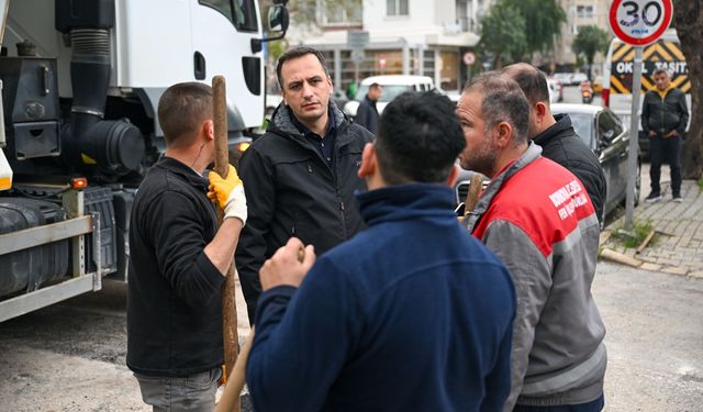 Başkan Eşki yerinde inceledi... Bornova’nın kalbi yenileniyor!