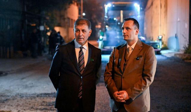 Tugay ve Eşki'den Bornova'da gece mesaisi!