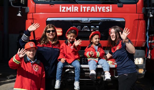 İzmir'in 'ateş savaşçısı' süper anneleri!