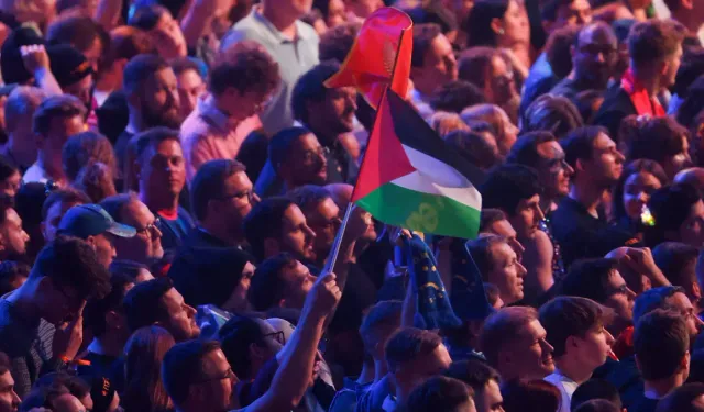 Eurovision'da 'İsrail' protestosu: Soykırımı durdurun!