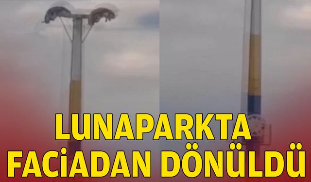 Lunaparkta faciadan dönüldü