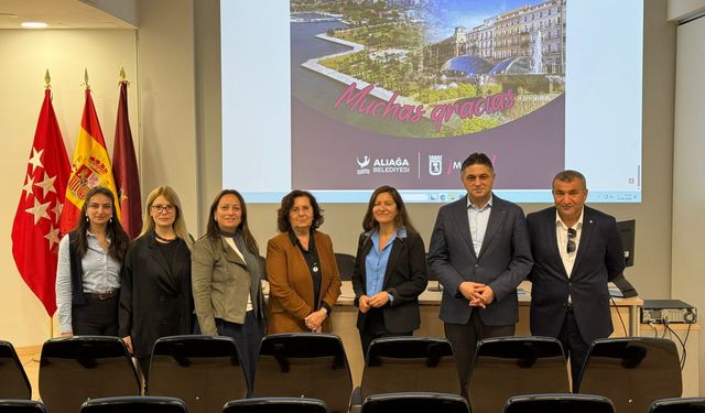 Aliağa’nın sosyal hizmet modeline Madrid’den yakın ilgi