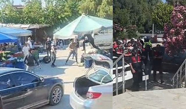 Pazarcıların meydan savaşı: 7 gözaltı!