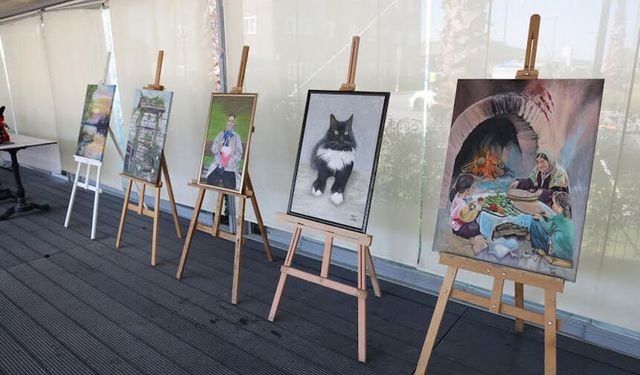 Kaklıç Sanat Akademisi’nde sanat dolu yıl sonu sergisi