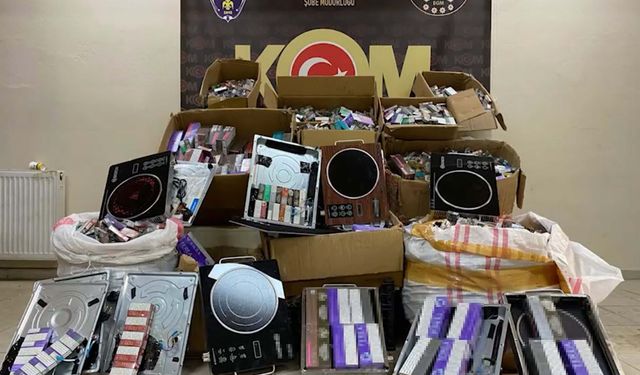 Elektrikli ısıtıcıdan kaçak sigara çıktı: 2 gözaltı
