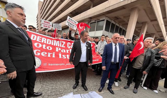 Tugay'ın 'tip' çıkışına Kemeraltı esnafından 'özür' çağrısı: Salonlardan çıkıp çarşıya gelsin!