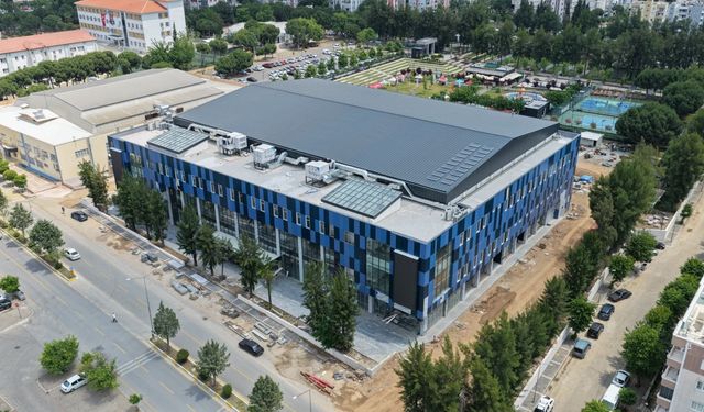 Aydın’da Kapalı Spor Salonu inşaatında sona gelindi