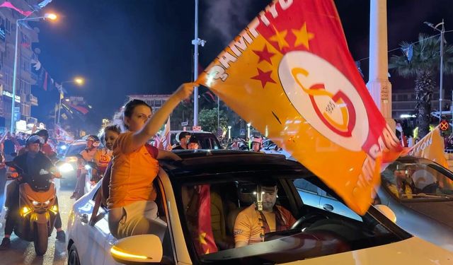 Galatasaray’ın 26’ncı şampiyonluğu Aydın’da coşkuyla kutlandı!