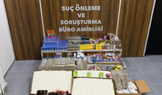 İzmir'de gümrük kaçağı sigara ve uyuşturucu operasyonu!