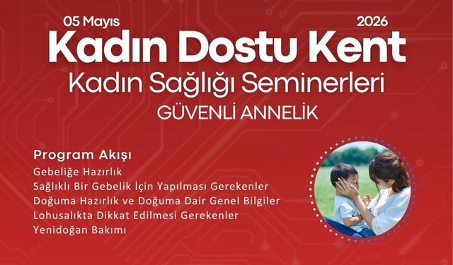 Menderes’te kadın sağlığı semineri!