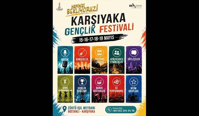 Karşıyaka’da 19 Mayıs coşkusu başlıyor!