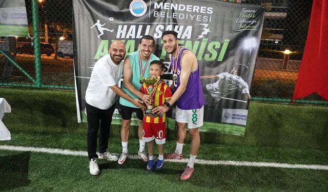 Menderes’te ayaklar şampiyonluk için çalıştı