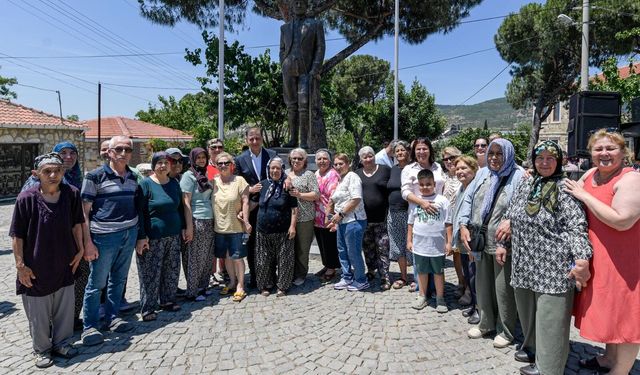 Büyükşehir’den Foça Yeniköy’de anlamlı açılış