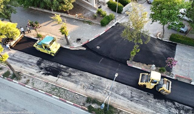 Büyükşehir'den Torbalı'da asfalt çalışması!