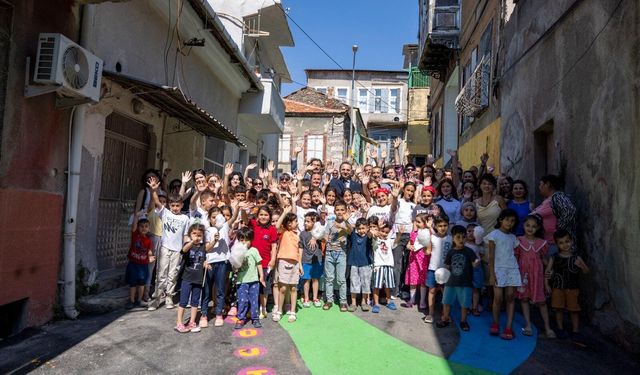 Basmane’de çocukların hayali gerçek oldu