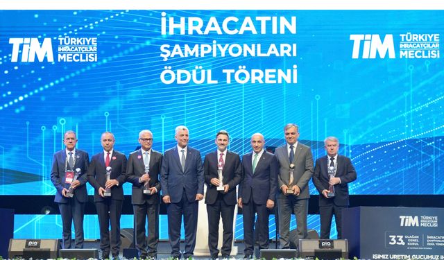 İhracat şampiyonlarının 11’i Egeli