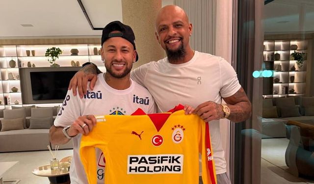 Felipe Melo'dan Neymar'a Galatasaray forması