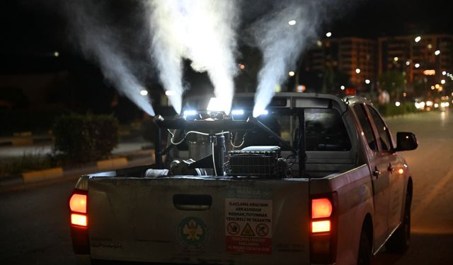 Büyükşehir’den ilaçlama seferberliği: 17 ilçede kesintisiz mesai!