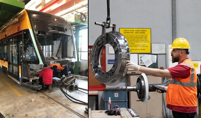 İzmir Metro araçlarını kendi gücüyle yeniliyor