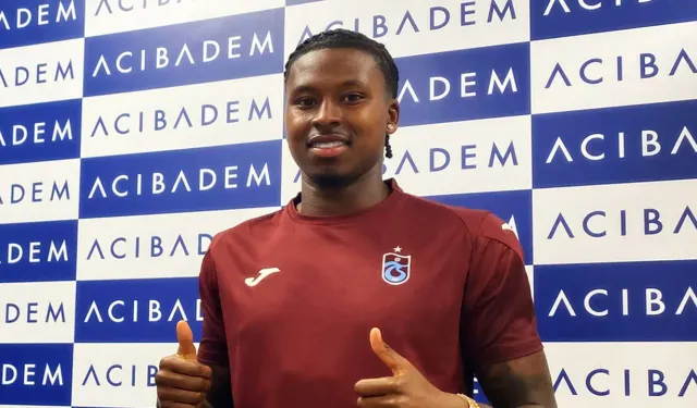 Trabzonspor'un yeni transferi kulüp tarihine geçti