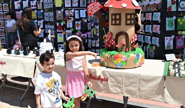Bornova'da miniklerin büyük sergisi