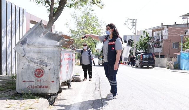 Bayraklı'da ilaçlama seferberliği