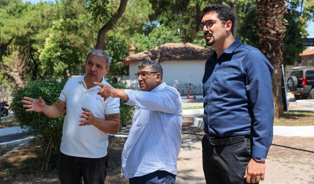 Buca’da Başkan Vekili Benzer sahaya indi: Ortak akıl vurgusu!