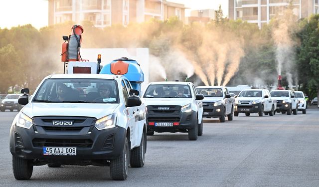 Manisa’da sivrisinek mesaisi: Büyükşehir sahada