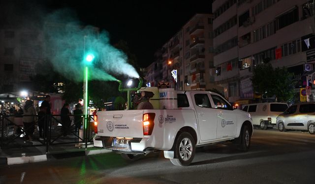 Manisa Büyükşehir’in vektörle mücadelesi sürüyor