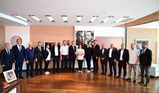 Başkan Çerçioğlu’na, AK Parti Didim'den ziyaret