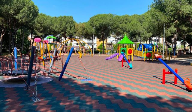Aydın'ın parkları yenileniyor
