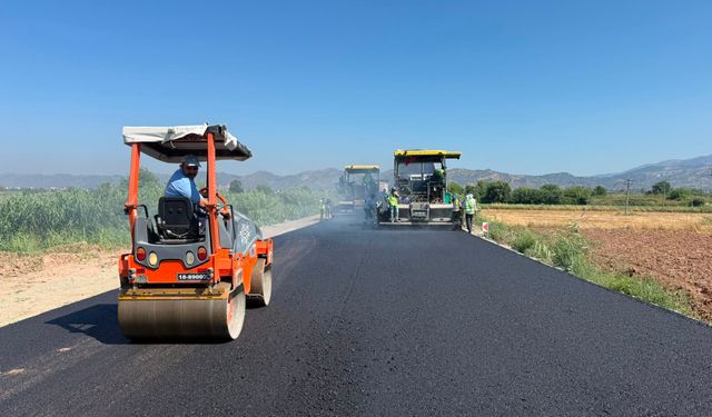 Aydın’da yol yapım ve yenileme çalışmaları devam ediyor