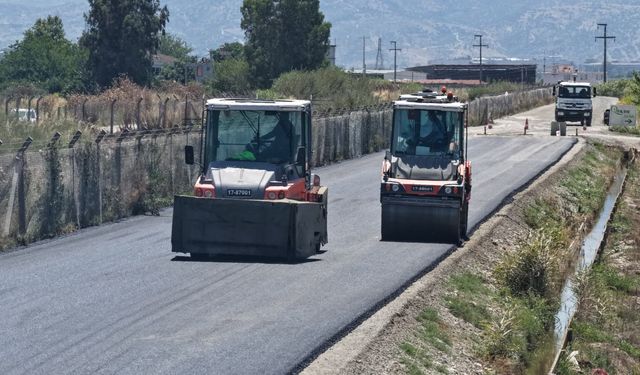 Aydın Büyükşehir'den ilçelerde ulaşım yatırımları