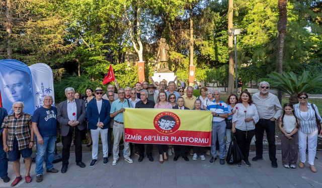 Nazım Hikmet Konak’ta törenle anıldı