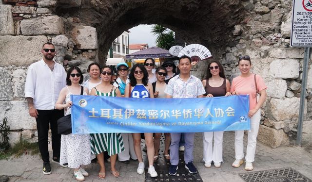 Seferihisar Çinli turistlerin yeni uğrak noktası oluyor