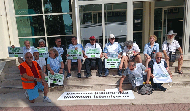 Basmane Çukuru planlarına itiraz!
