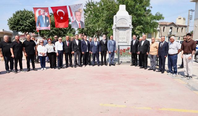 Menemenliler Şehit Kemal Bey'i unutmadı
