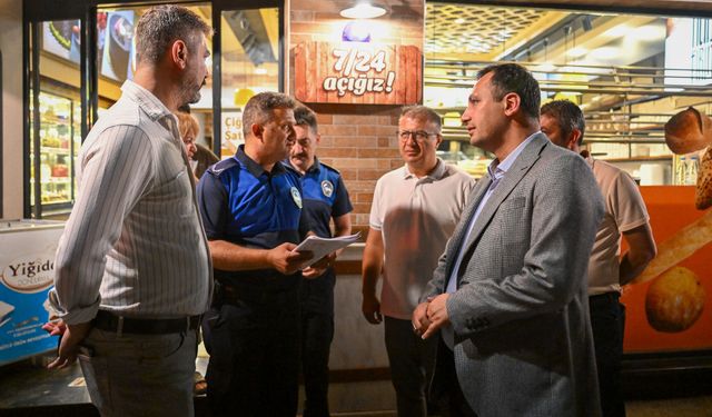Başkan Eşki'den şafak denetimi!