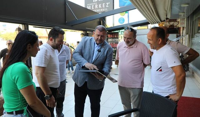 Başkan Çiçek sahaya indi: Yerinde inceleme yaptı!
