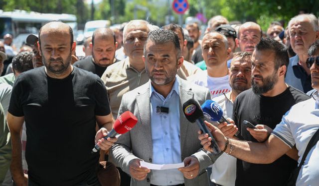 Madende çalışanlarından alacak eylemi!