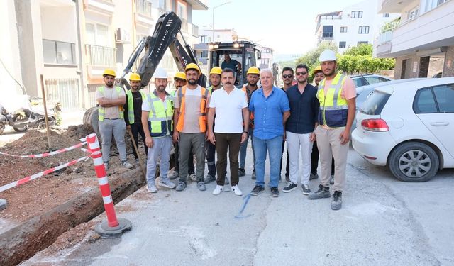 Dikili'de doğal gaz ağı genişliyor!