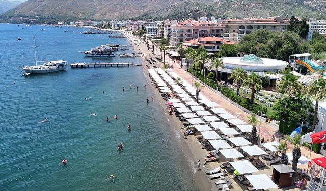 Muğla sahillerine turist akını!