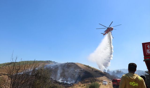 Buca'da tehlike geçti... Alevler kontrol altında!